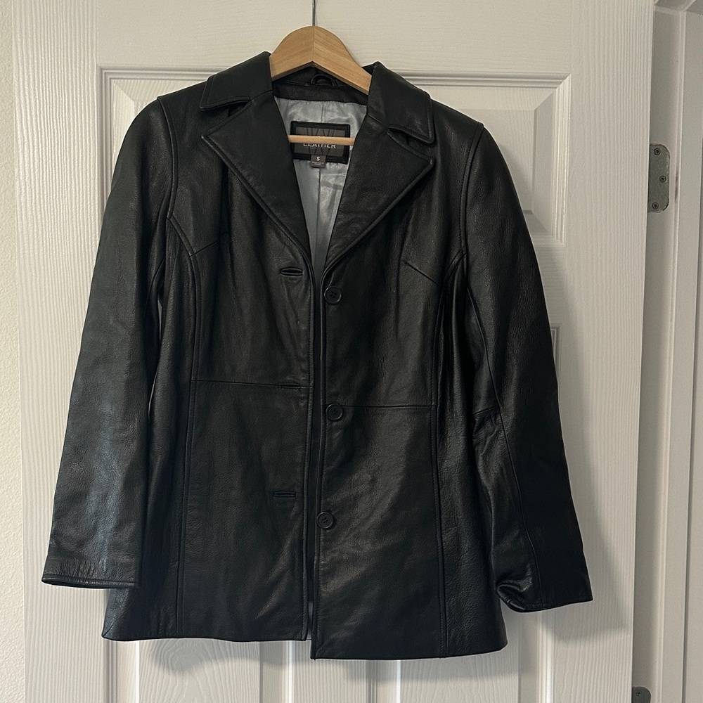 Wilsons Leather Classic Black Jacket